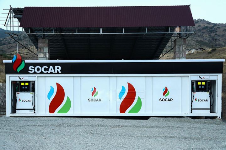 Hadrutda “SOCAR” yanacaqdoldurma məntəqəsi stifadəyə verildi