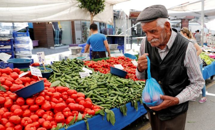 Türkiyədə illik inflyasiya düşüb