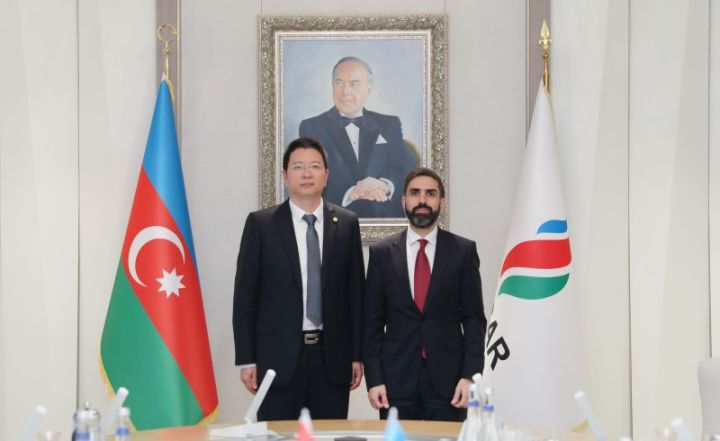 SOCAR-ın prezidenti “Energy China International” şirkətinin baş vitse-prezidenti ilə görüşüb