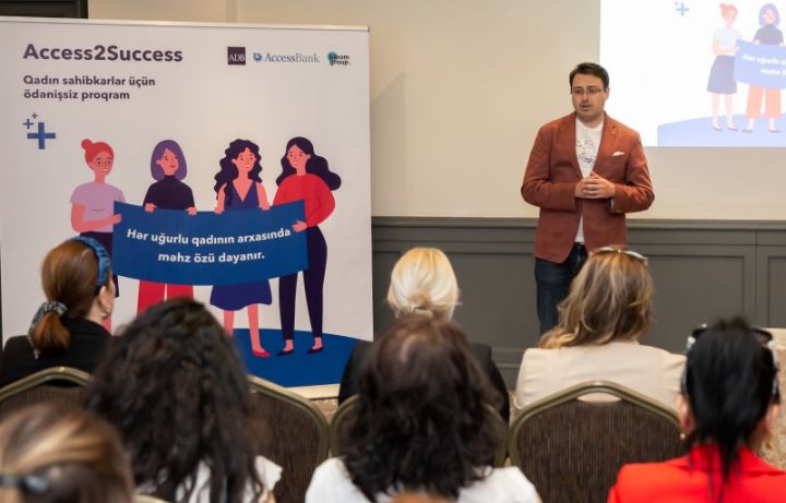 Access2Succes: qadın sahibkarlar üçün təlimlərə start verildi