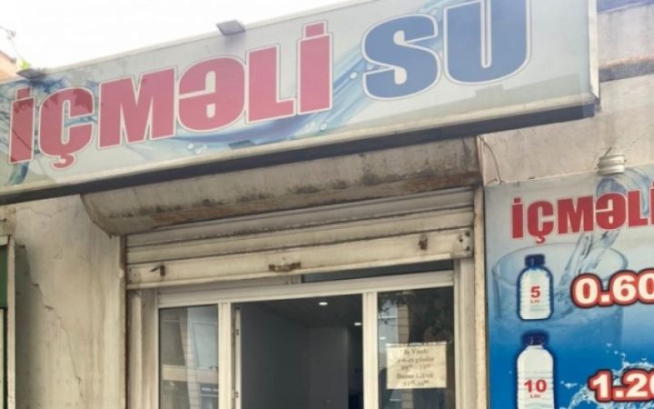 Dadaşova məxsus su emalı müəssisəsinin fəaliyyəti məhdudlaşdırılıb