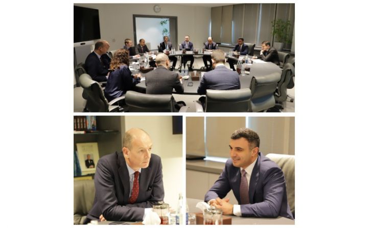 "Mərkəzi Bankın sədri ilə KOB-ları maliyyələşdirmə alətlərinin təkmilləşdirilməsi yollarını müzakirə etdik"