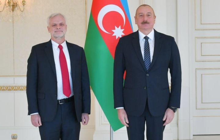 Azərbaycan Prezidenti ABŞ-nin yen səfirinin etimadnaməsini qəbul etdi