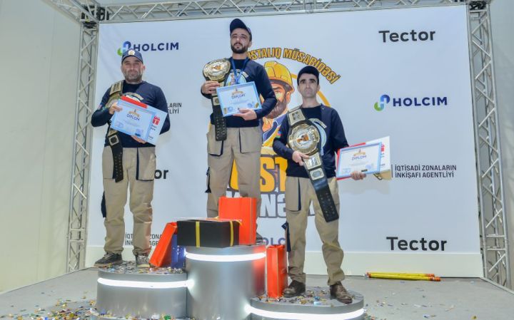 Holcim tərəfindən təşkil olunan "Usta Mənəm!" müsabiqəsinin Qrand Finalı baş tutdu