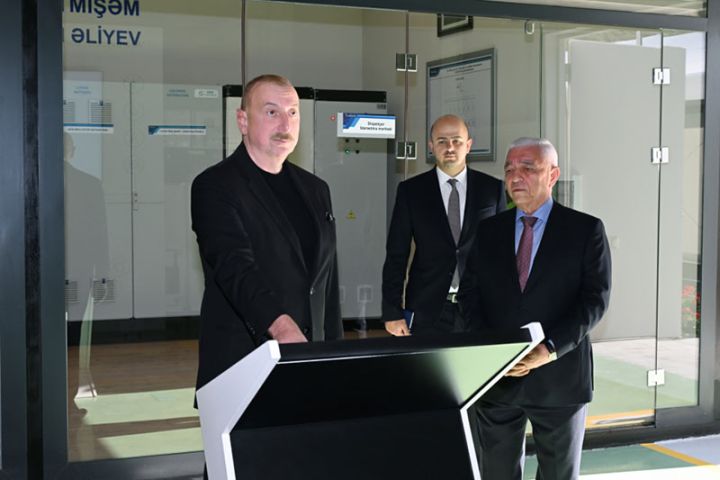 “Sarıqışlaq” Su Elektrik Stansiyası istifadəyə verildi