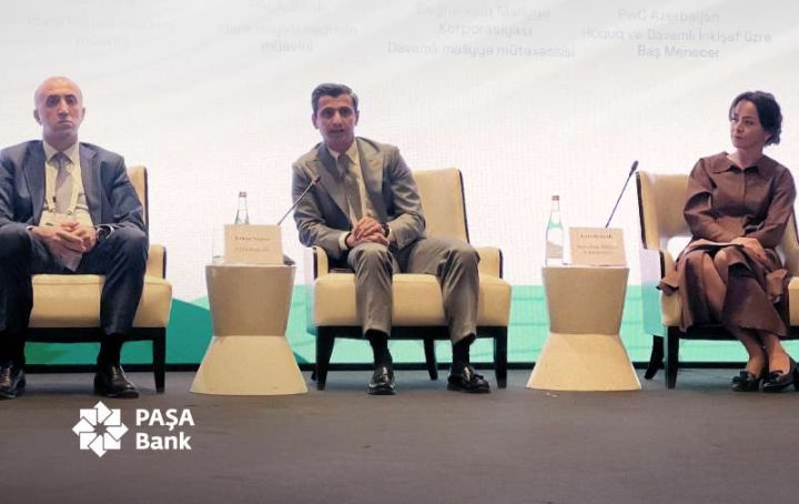 “PAŞA Bank” “Yaşıl Maliyyə və Dayanıqlı İnkişaf Forumu”nda iştirak edib
