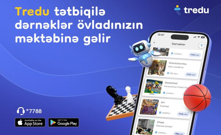 Tredu ilə dərsdənkənar dərnəklər artıq məktəbinizdə!