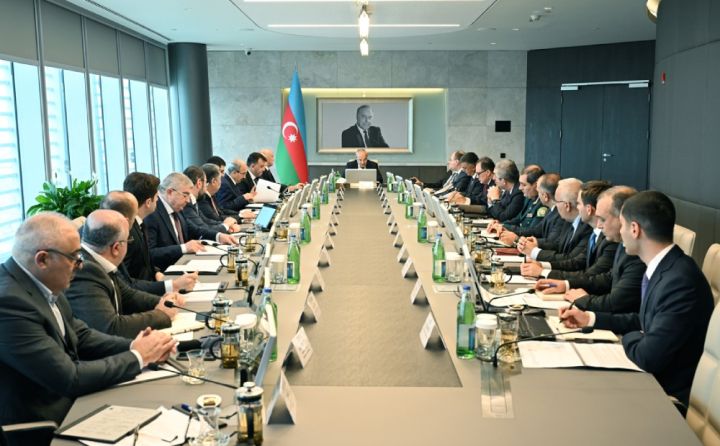 Karqo hava limanının tikintisi üzrə görülən işləri və növbəti addımları müzakirə edilib