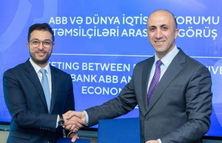 ABB Davos Forumu ilə tərəfdaşlığa başlayır - SAZİŞ İMZALANIB
