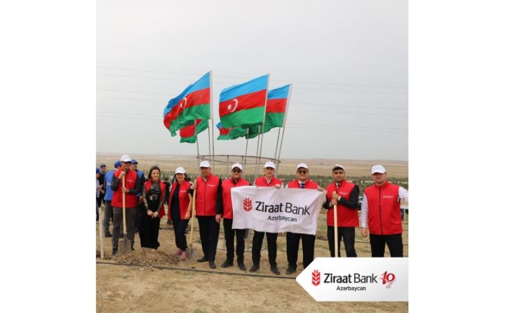 Ziraat Bank Azərbaycan ekoloji təşəbbüsə dəstək verib