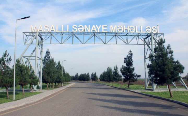Masallı Sənaye Məhəlləsində məhsul istehsalı 15 faizdən çox artıb