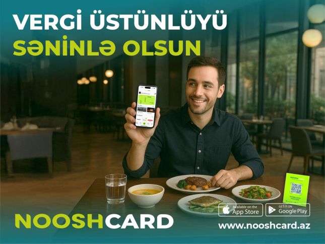 NooshCard, şirkətinizə vergi qənaəti qazandıran rəqəmsal yanaşma!