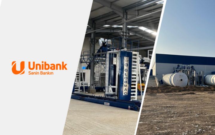 “AS İstehsal” şirkəti “Unibank”ın təqdim etdiyi kredit ilə beton məmulatları istehsalı sahəsinin təşkilinə başlayıb