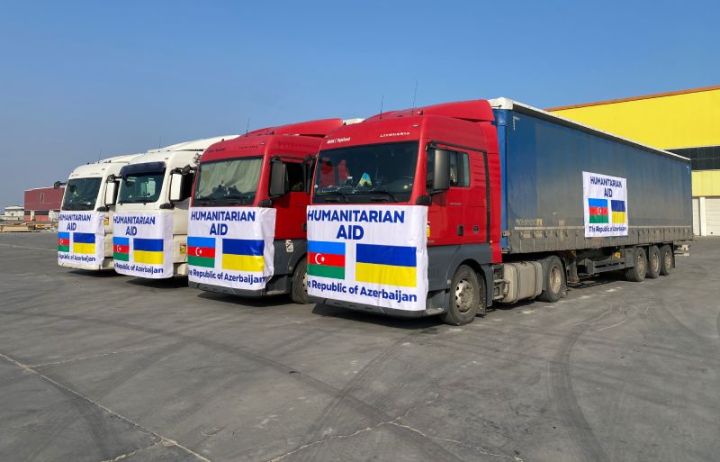 Azərbaycanın Ukraynaya yardımlarının ümumi məbləği 40 milyon dolları keçib