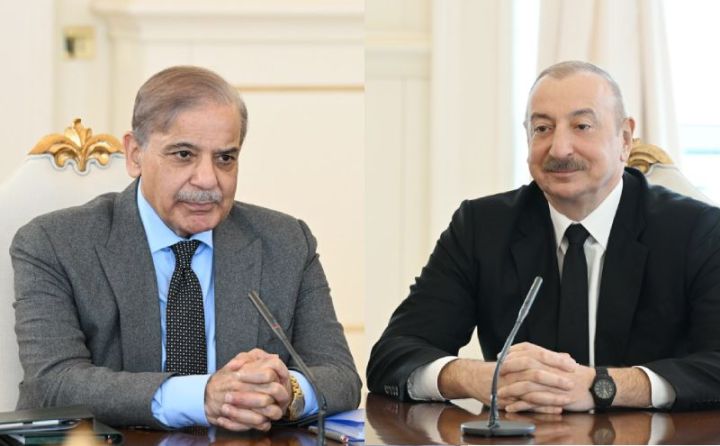 Pakistanın baş naziri ilə geniş tərkibdə görüş olub