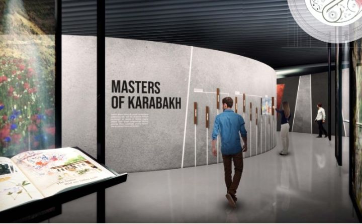 Bakıda Zəfər Parkı ərazisində Zəfər Muzeyinin tikintisi  sürətlə davam edir -  Daxili tərtibat işlərinə start verilib