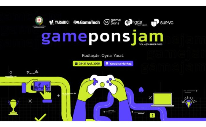 Həvəskar oyun tərtibatçılarının nəzərinə - növbəti oyun hakatonu keçiriləcək!