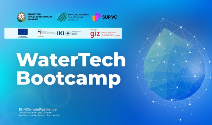 Suyun idarə olunmasında süni intellekt və texnologiyaların tətbiqi - Qeydiyyatdan keçməyə tələsin!