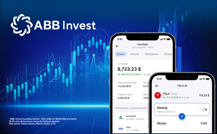 ABB İnvest ilə ABŞ fond birjalarına birbaşa çıxış – rahat və sığortalanmış investisiya imkanı