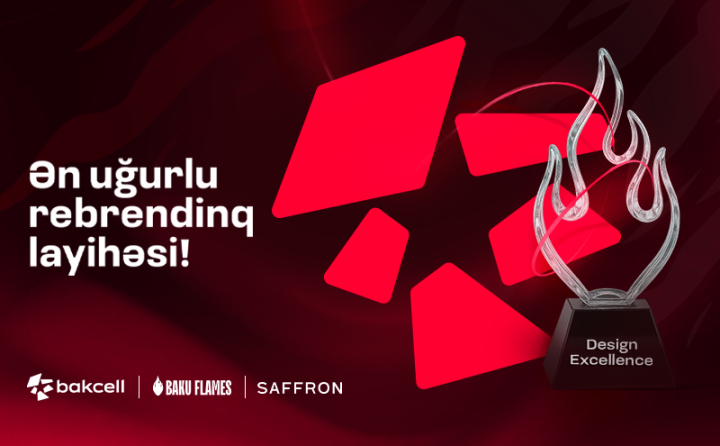 “Bakcell” “Ən uğurlu rebrendinq layihəsi” mükafatı ilə təltif olundu