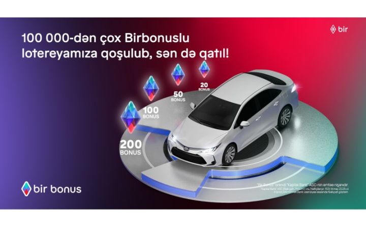 Tələsin və indi qoşulun! 100 000 nəfər Toyota Corolla və yüzlərlə bonus qazanmaq şansı əldə etdi