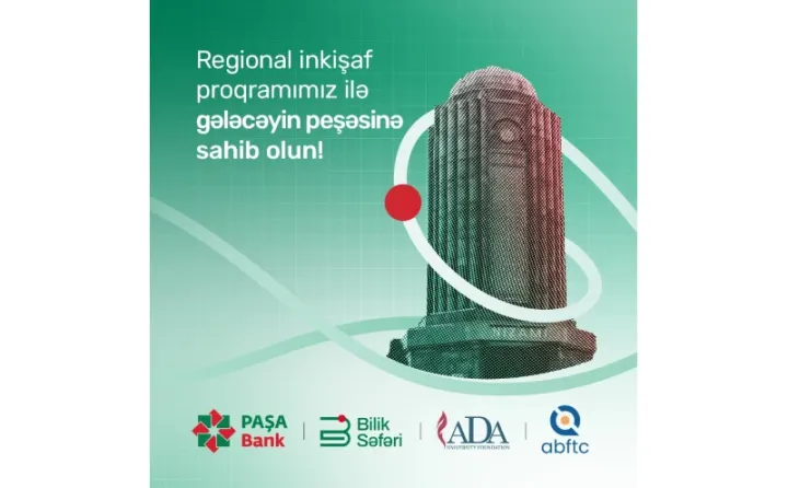 Gəncədə “PAŞA Bank”ın “Bilik səfəri” regional inkişaf layihəsinə qeydiyyat davam edir