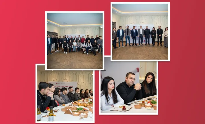 “Qırmızı Ürəklər” Təhsil Təqaüd Proqramının qalibləri donorlarla görüşüb