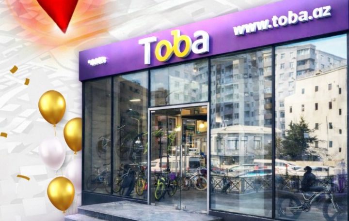 Bakıda daha bir ünvanda  "Toba" velosiped mağazası açılacaq