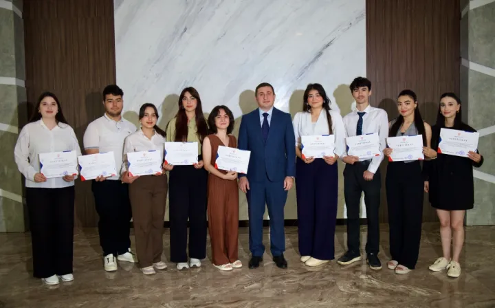 Qarabağ Universitetinin tələbələri RIGHTWELLTON premium hüquq şirkətində təcrübə qazandılar