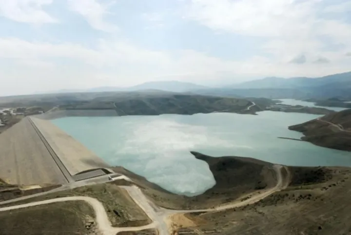 Bərgüşadçay su anbarının tikintisinə başlanılıb