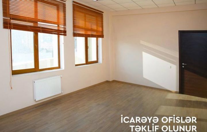 Sahəsi 25 kv/m olan tam təmirli ofis icarəyə verilir!
