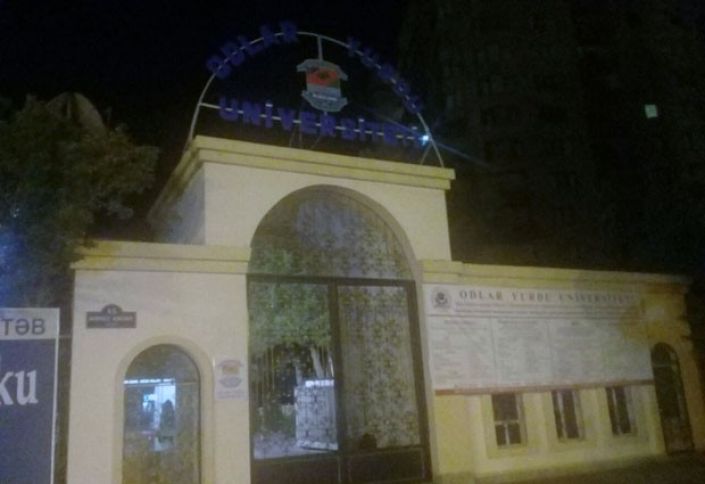 Odlar Yurdu Universitetində ölüm
