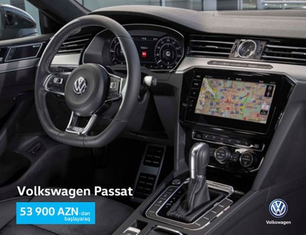Müasir idarəetmə, nəzarət və multimedia sistemlərilə Passat bir addım öndədir - QİYMƏTLƏR