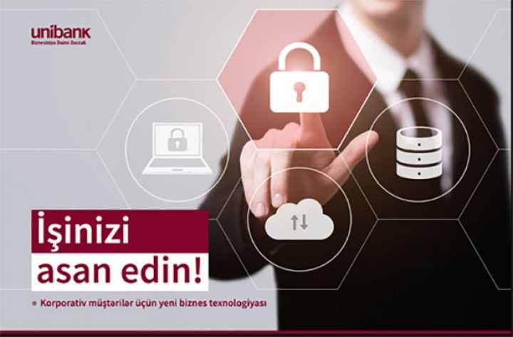 Unibank korporativ müştəriləri üçün yeni biznes texnologiyasını istifadəyə verib
