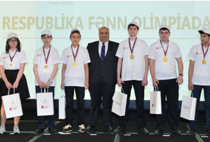 Kapital Bank-ın dəstəyi ilə keçirilən olimpiadanın qalibləri təltif edildi