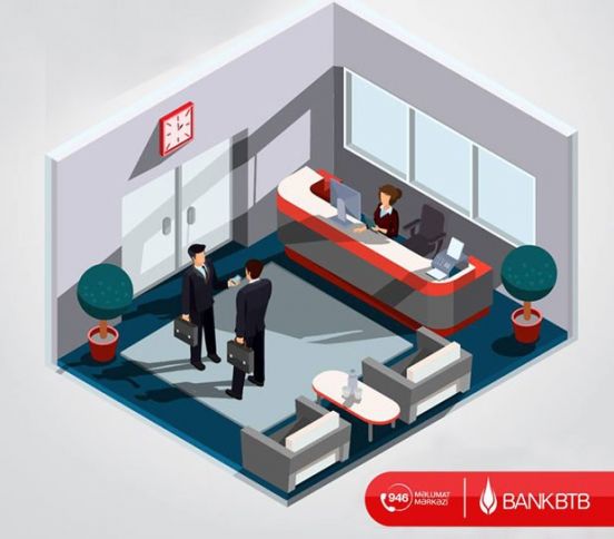 “Bank BTB”nin 2 şöbəsi həftəsonu da müştərilərə xidmət göstərir
