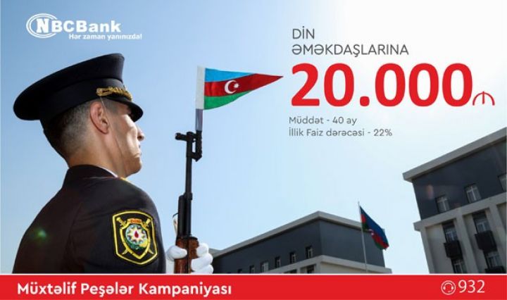 Polislərə 20 min manatadək özəl kredit !
