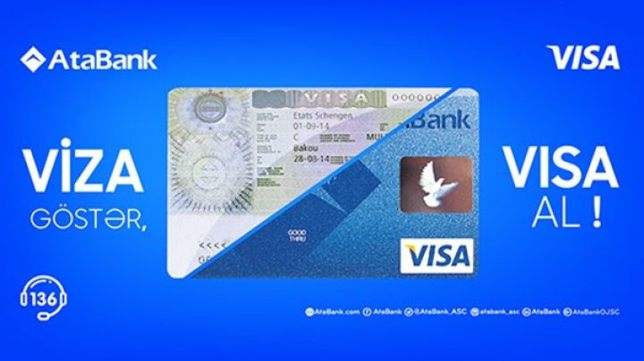 Viza alanlara pulsuz VISA kartı verilir - YENİ KAMPANİYA