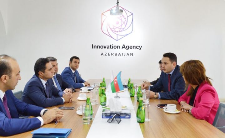 İnnovasiyalar Agentliyində Beynəlxalq Bankın rəhbərliyi ilə görüş