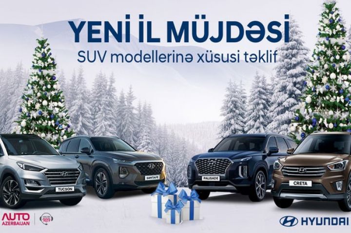 Rəsmi Hyundai-dən “Yeni il müjdəsi” kampaniyası 