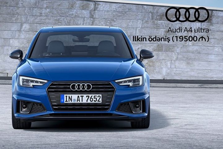 Audi A4 yeni lizinq şərtlərilə təklif olunur