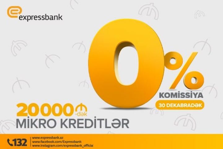 Sahibkarlar mikro kreditləri 0% komissiya ilə alacaqlar