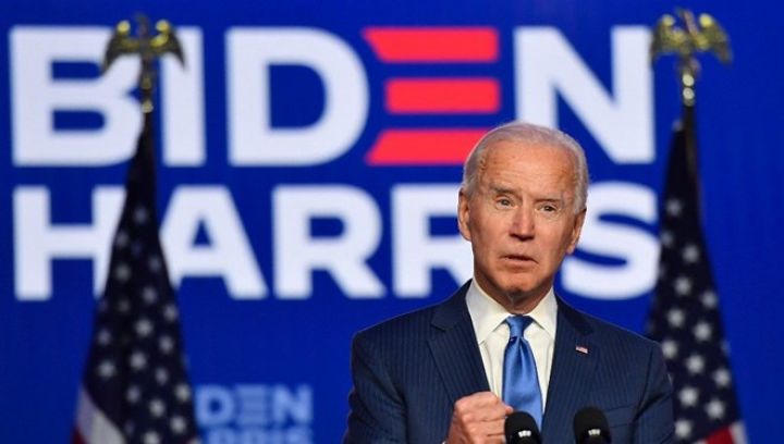 Qələbəyə yaxın olan Biden çıxış etdi