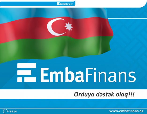 Embafinans Silahlı Qüvvələrə Yardım Fonduna  ianə etdi - MƏBLƏĞ