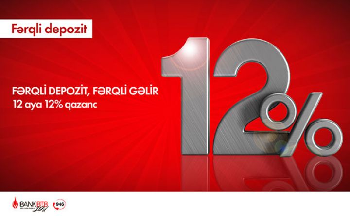 Bank BTB-dən “Fərqli Depozit” kampaniyası