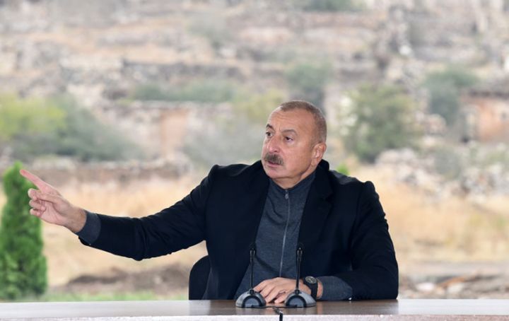 İlham Əliyevin Cəbrayıldakı kəskin çıxışı - TAM VERSİYA