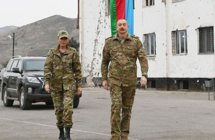 Prezident və birinci xanım Qubadlıda səfərdə olublar