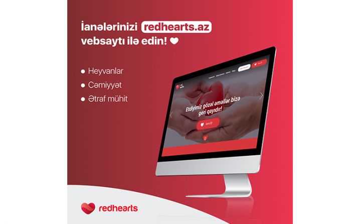 “Qırmızı ürəklər”in saytı təqdim edildi