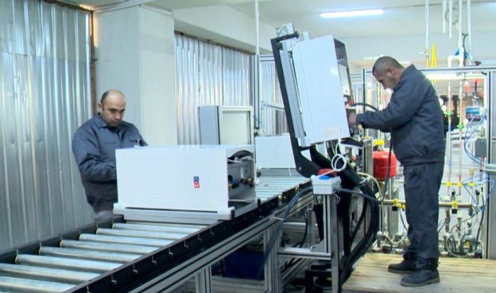 Naxçıvanda istilik sistemli kombilərin istehsalına başlanılıb