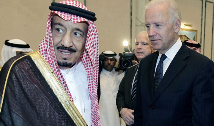 Bayden Səudiyyə Ərəbistanı kralı ilə dünyada enerji təchizatının sabitliyini müzakirə edib